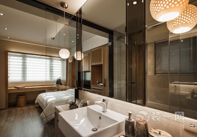 北京帝豪公馆56平米两居室设计 精品单身公寓装修