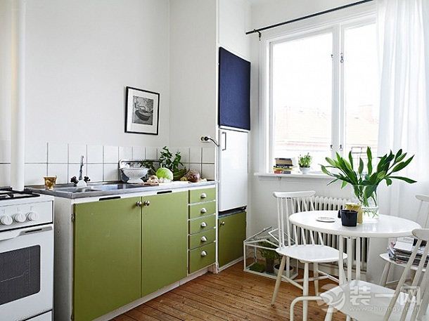 单身公寓现代简约风格装修设计效果图