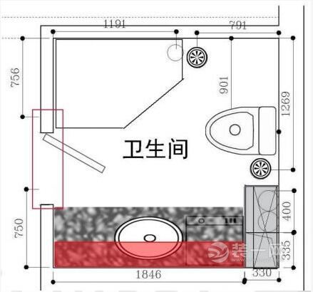 衛生間佈局技能解鎖 北京裝修網為您解析!