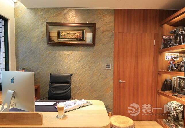北京万科翡翠四季90平米小三房装修 木质材料设计 