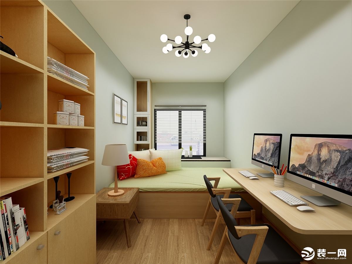 创享视觉-卧室、书房案例|空间|室内设计|创享表现 - 原创作品 - 站酷 (ZCOOL)